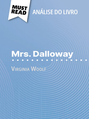 cover image of Mrs. Dalloway de Virginia Woolf (Análise do livro)